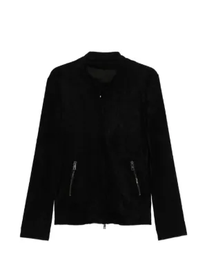 424 レザー ライダースジャケット | ブラック | FARFETCH JP