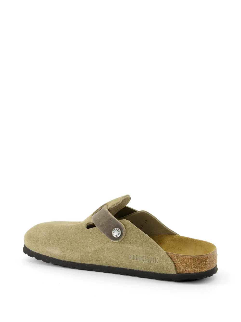 Birkenstock Boston slippers Groen