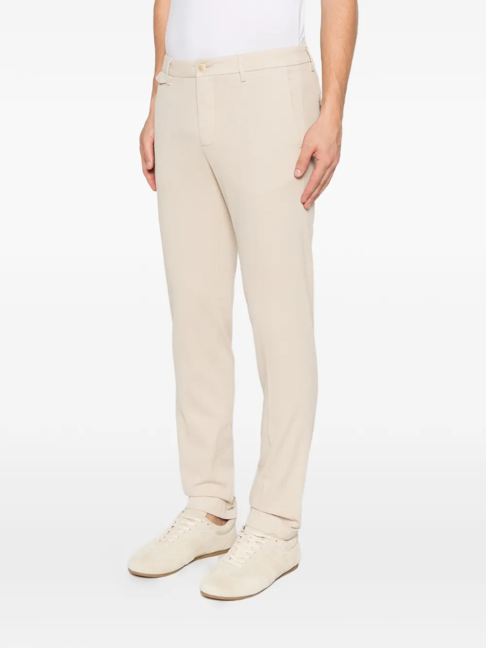 TELERIA ZED Edward skinny broek Beige