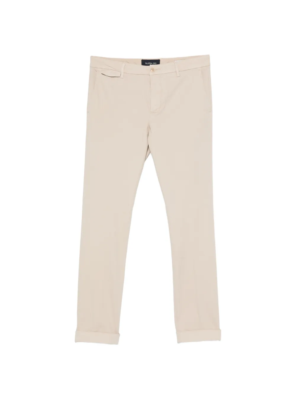 TELERIA ZED Edward slim-fit trousers - Nude