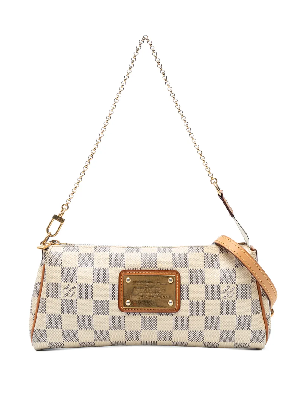 Louis Vuitton Pre-Owned 2013 Damier Azur Eva satchel - Bianco