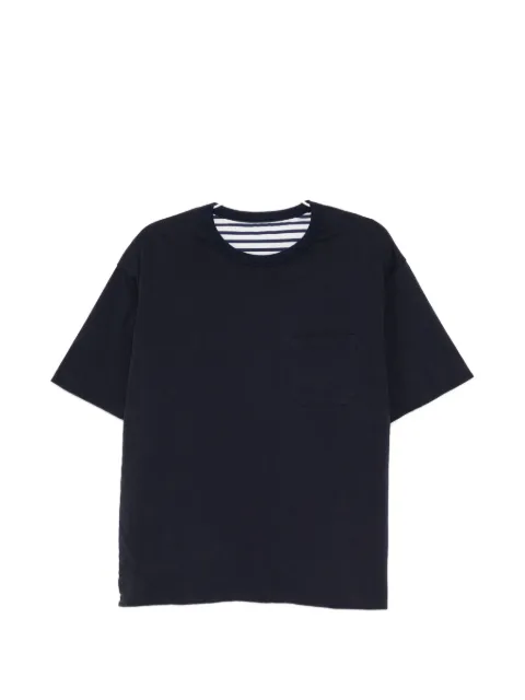 Roy Rogers x Engineered Garments reversible striped T-shirt