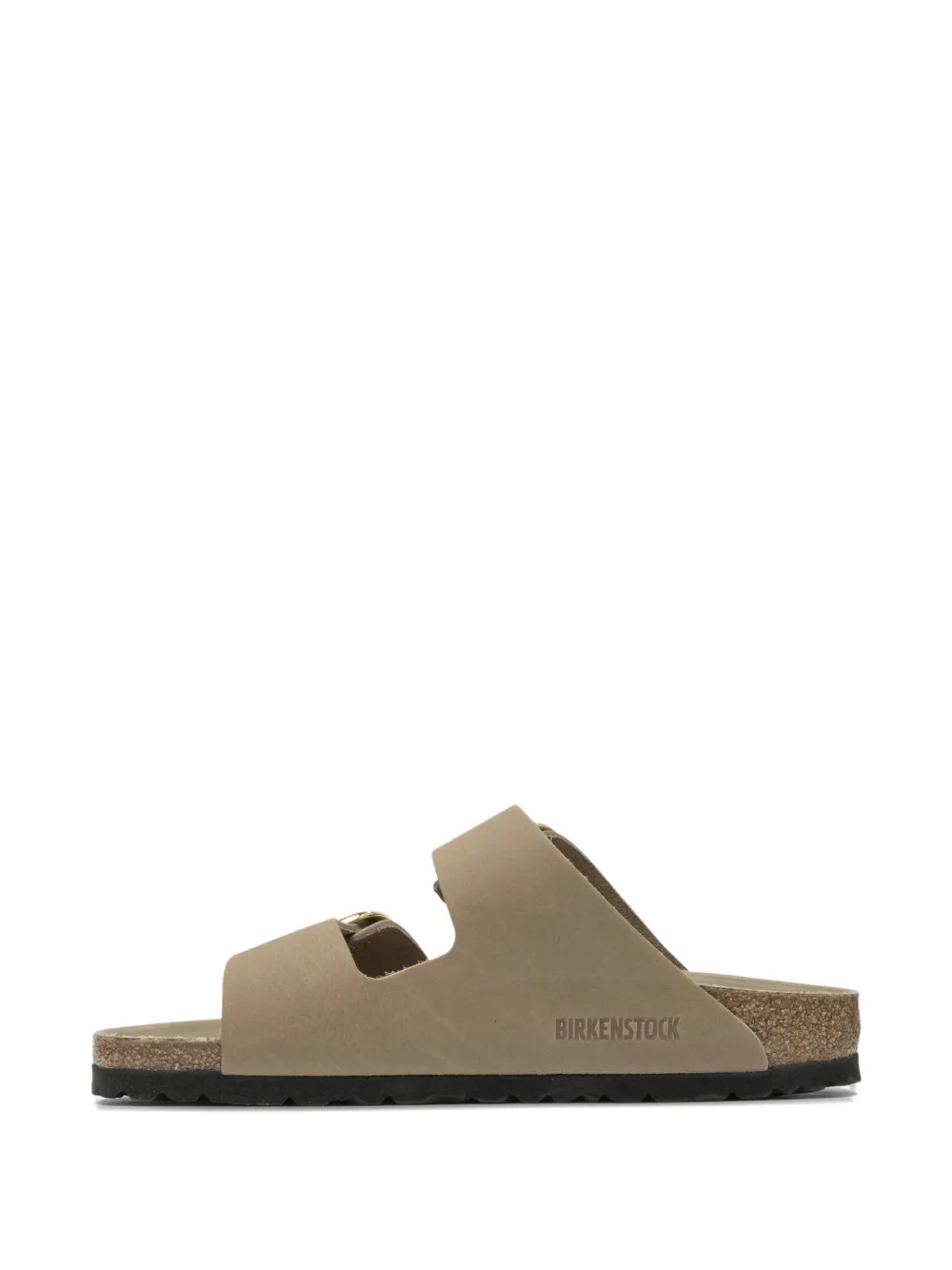 Birkenstock Arizona sandalen met gesp Beige