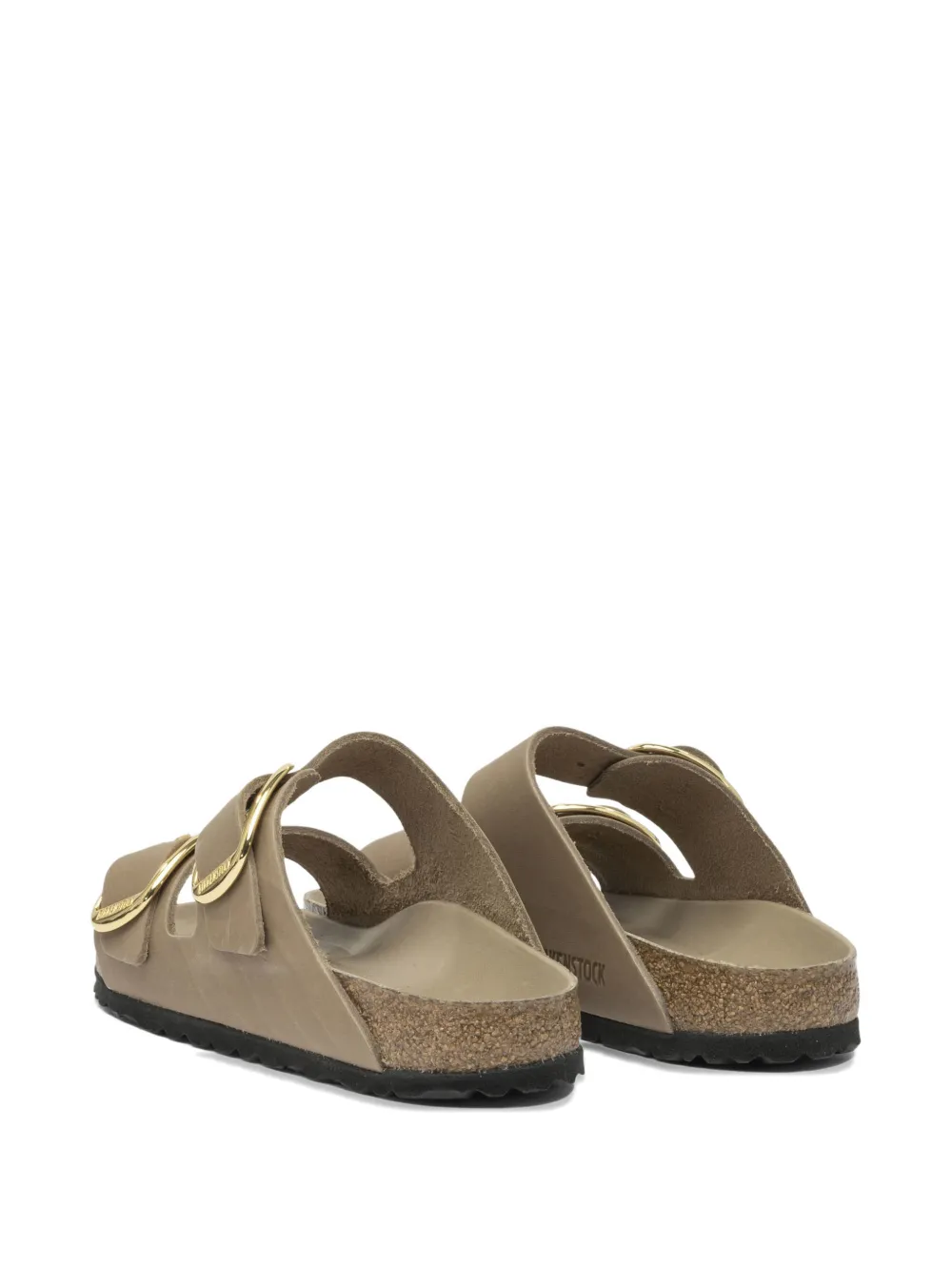 Birkenstock Arizona sandalen met gesp Beige