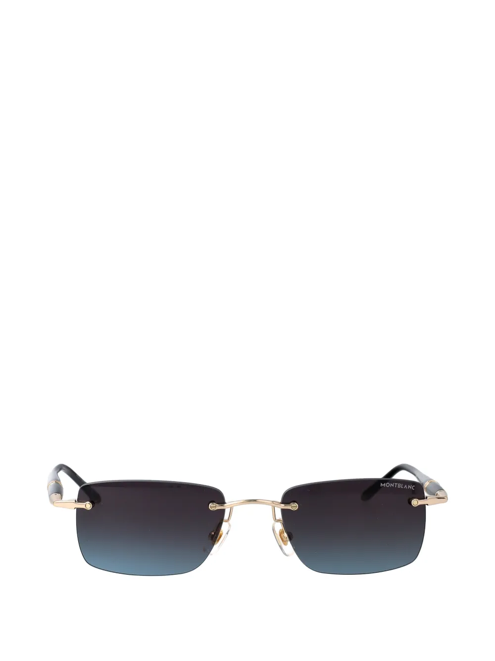 Montblanc rectangle sunglasses - Oro