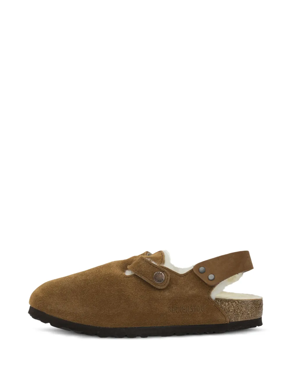 Birkenstock Tokyo muiltjes met gesp Bruin