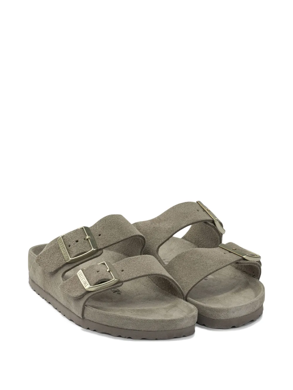 Birkenstock Arizona buckle-strap sandals Grijs