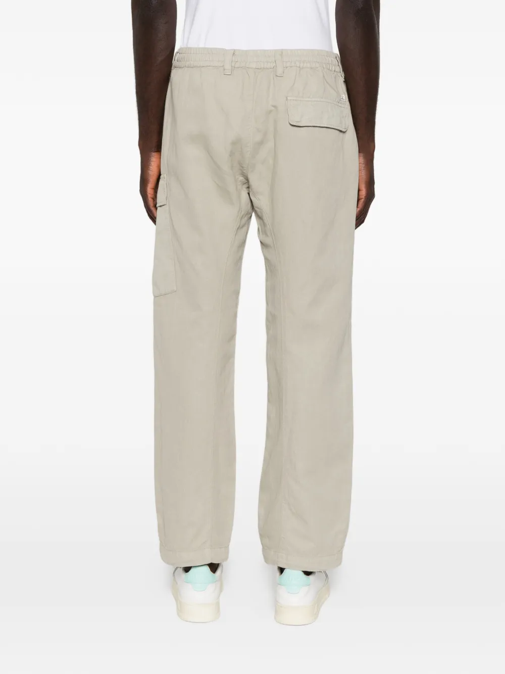 C.P. Company Cargo broek met Lens-detail Beige
