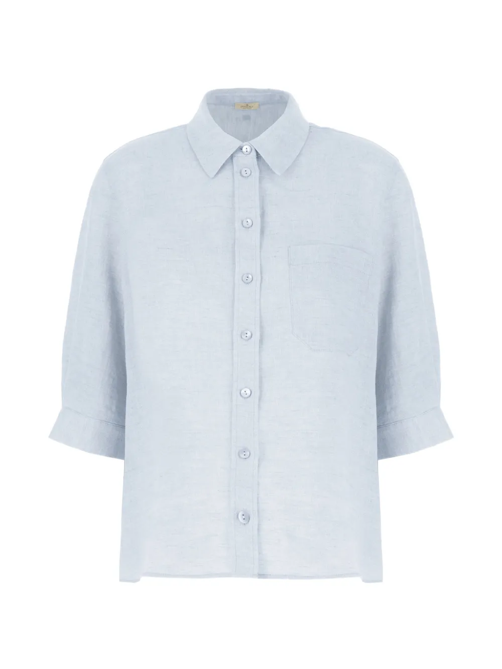 PANICALE classic-collar shirt - Blu