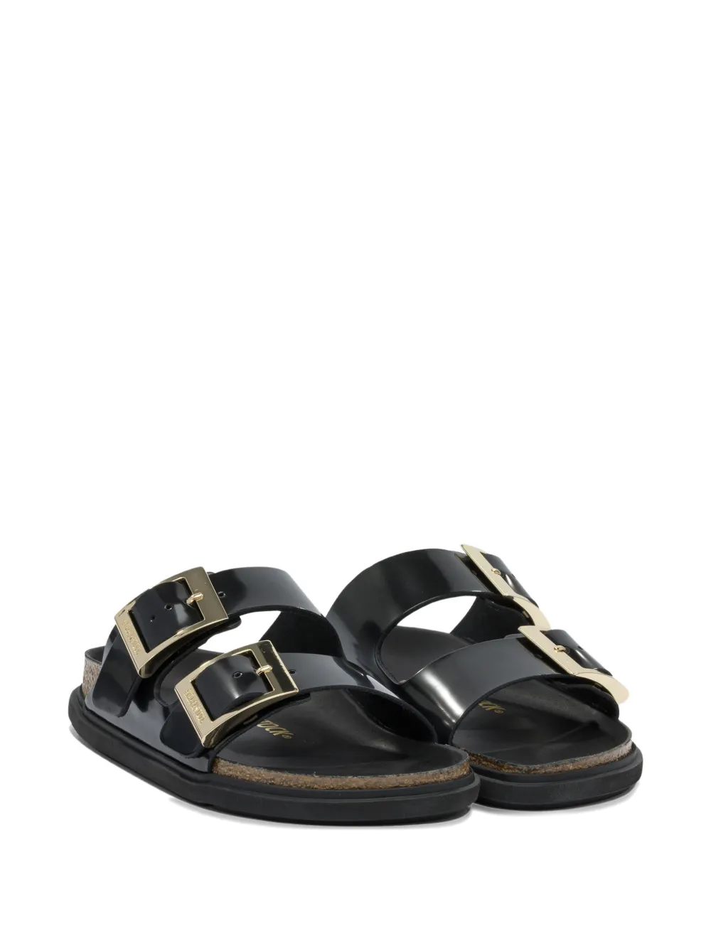 Birkenstock Arizona buckle strap sandals Zwart
