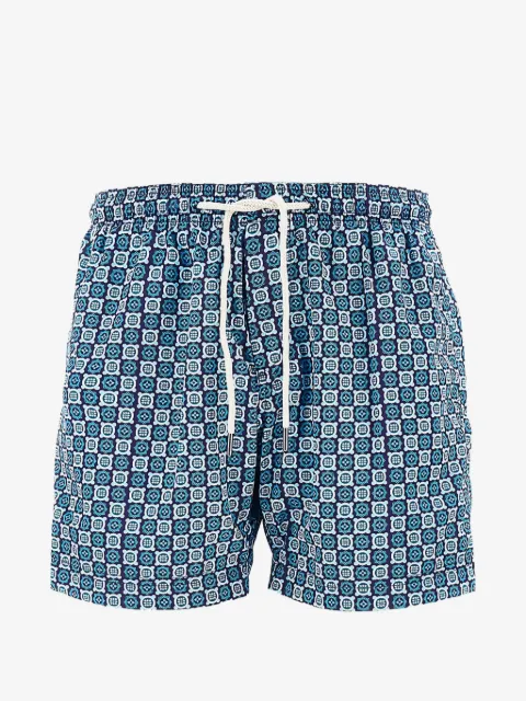 PENINSULA SWIMWEAR short de bain à imprimé géométrique