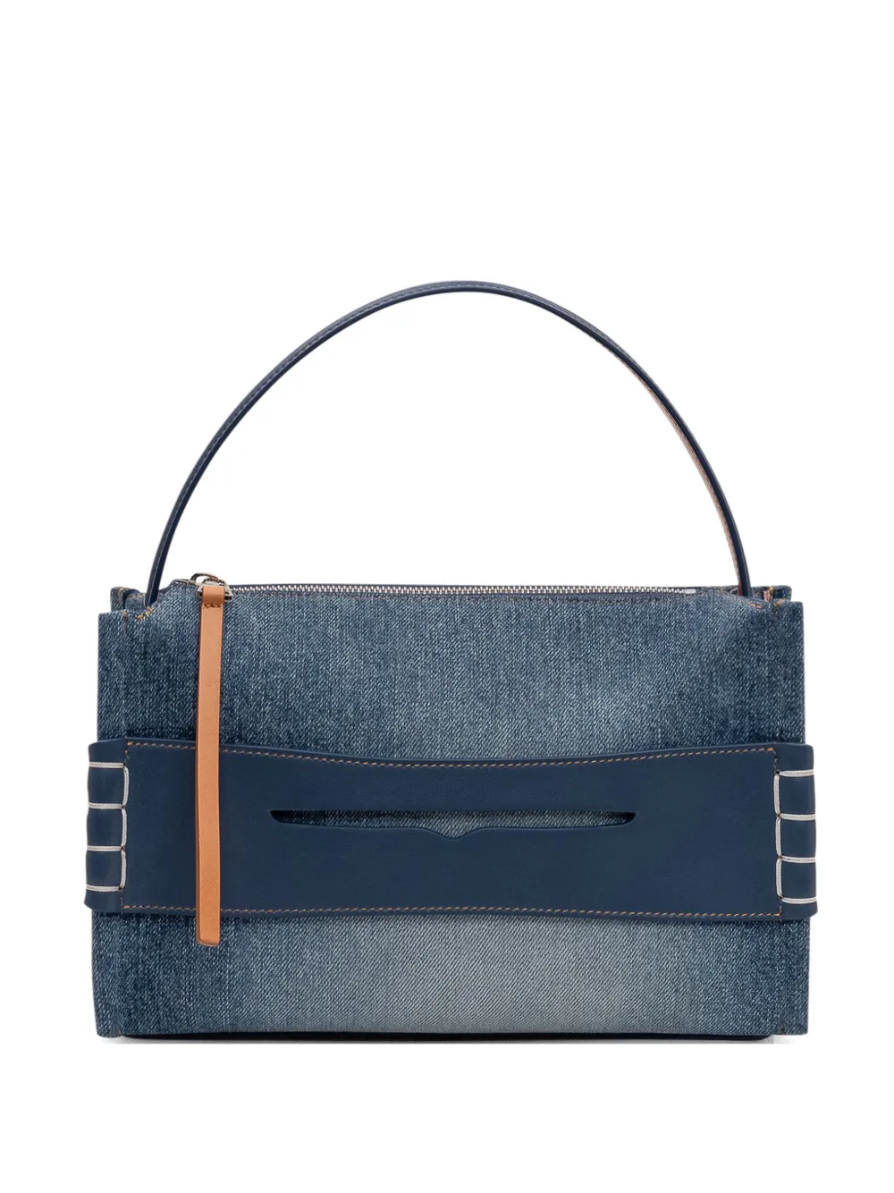 JW Anderson Loafer denim tote bag - Blu