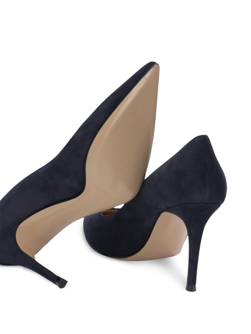 Gianvito Rossi pointed-toe pumps Blauw