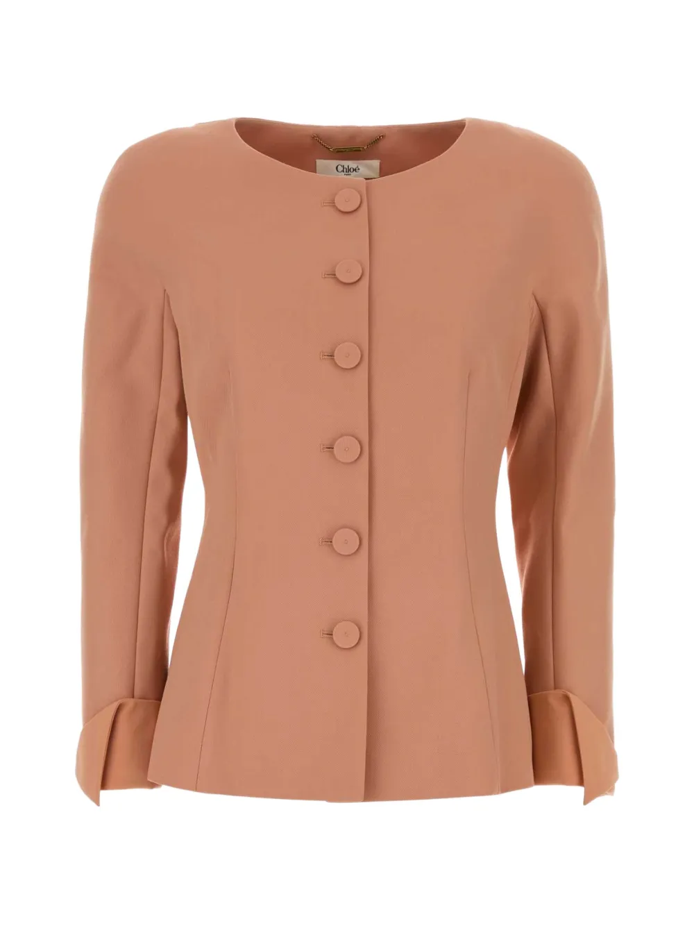 Chloé wool crepe jacket - Rosa