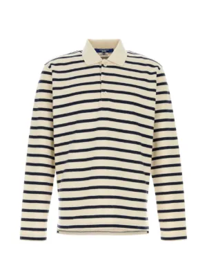 Junya Watanabe MAN クロシェカラー ポロシャツ | ニュートラル