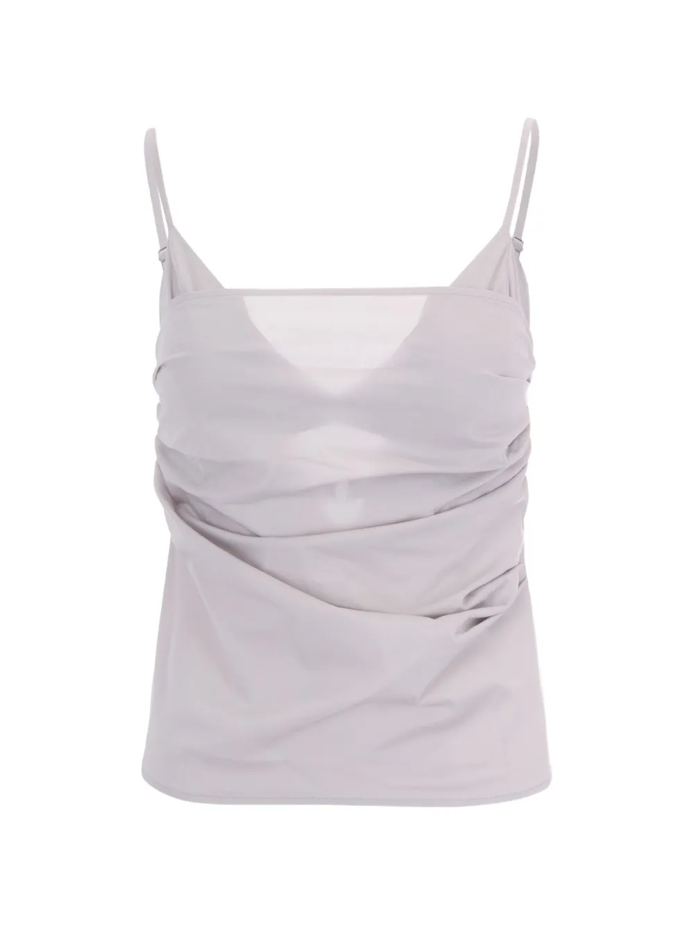 Patrizia Pepe zip-up top - Grigio