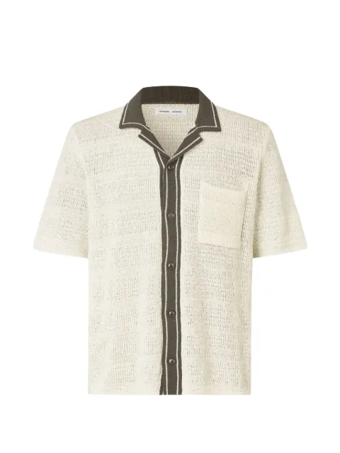 SAMSOE SAMSOE chest-pocket shirt