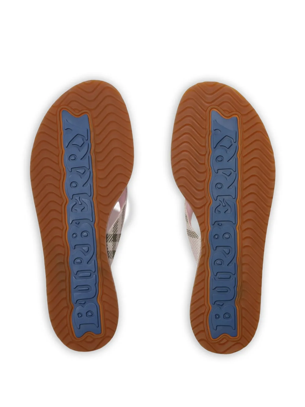 Burberry Check Pavilion sandals​ Roze