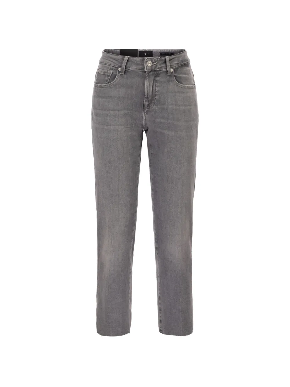 7 For All Mankind Calie straight-leg jeans - Grigio