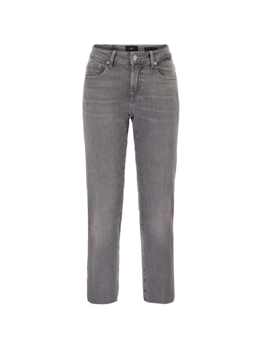 7 For All Mankind Calie straight-leg jeans - Grigio