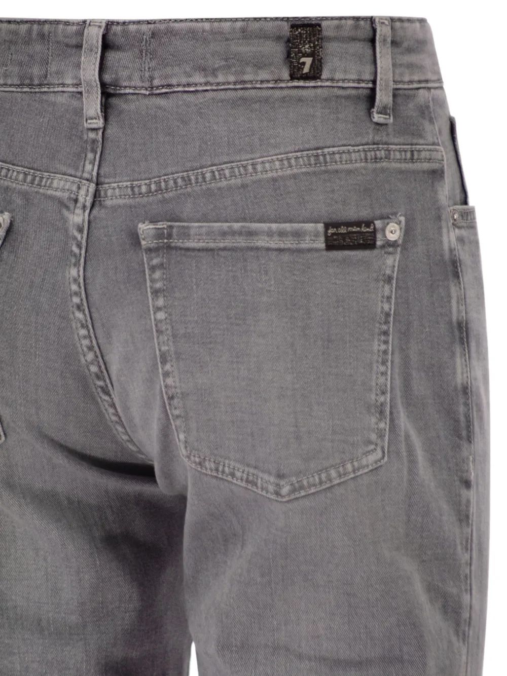 7 For All Mankind Calie straight jeans Grijs