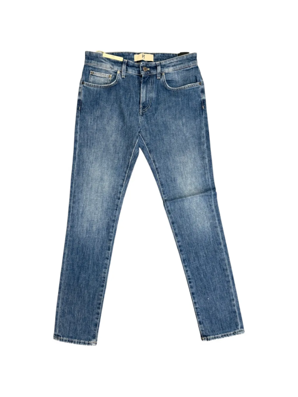 PT Torino Swing belt-loops jeans - Blau