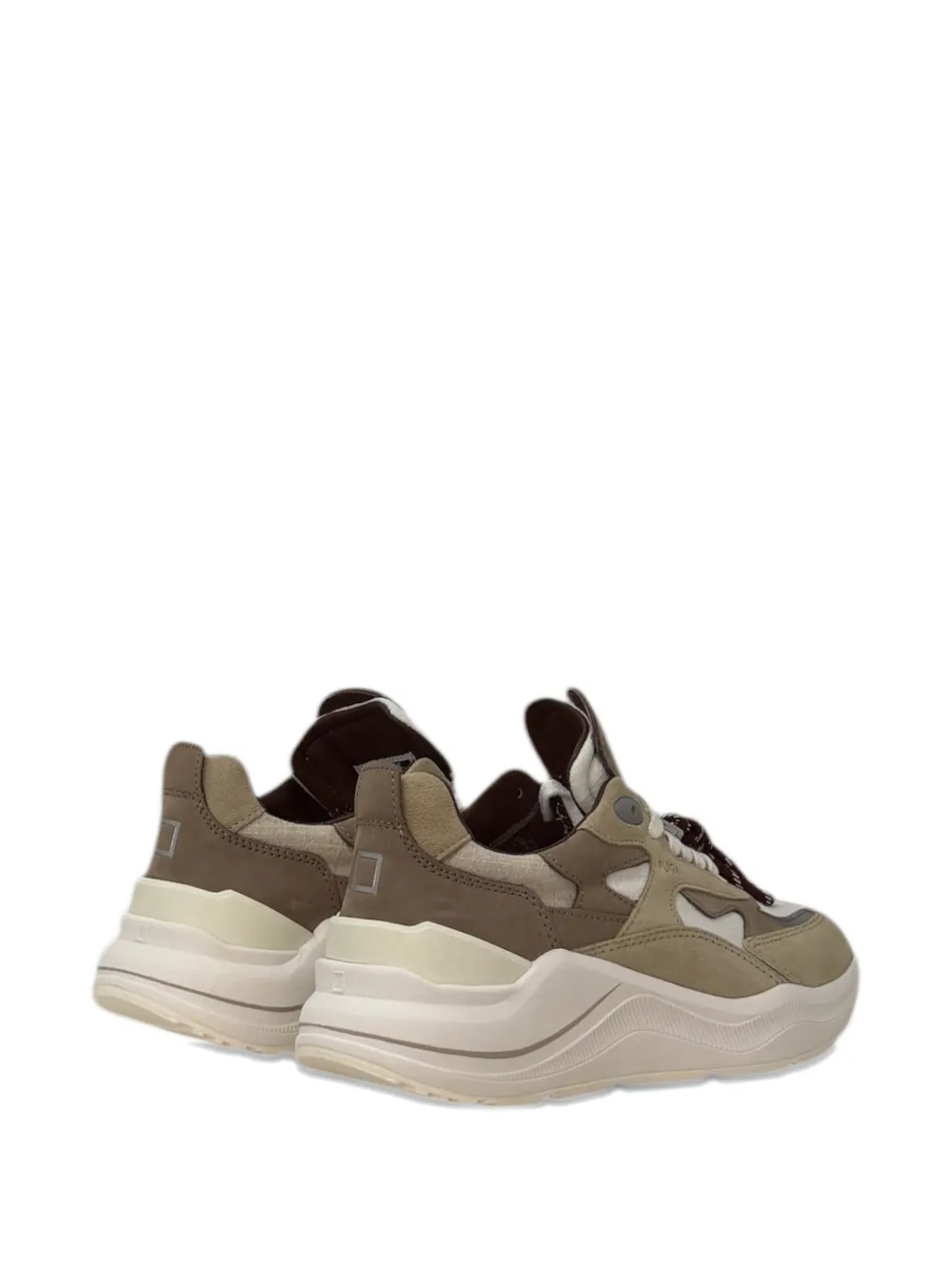 Date Fuga lace-up sneakers Beige