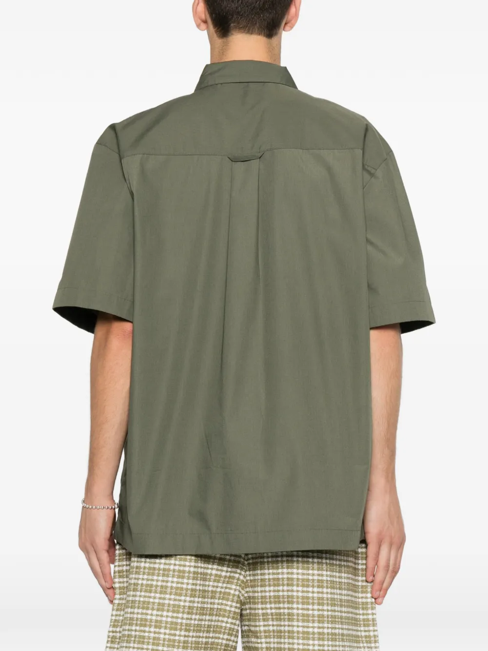 Carhartt WIP Craft overhemd met logopatch en korte mouwen Groen