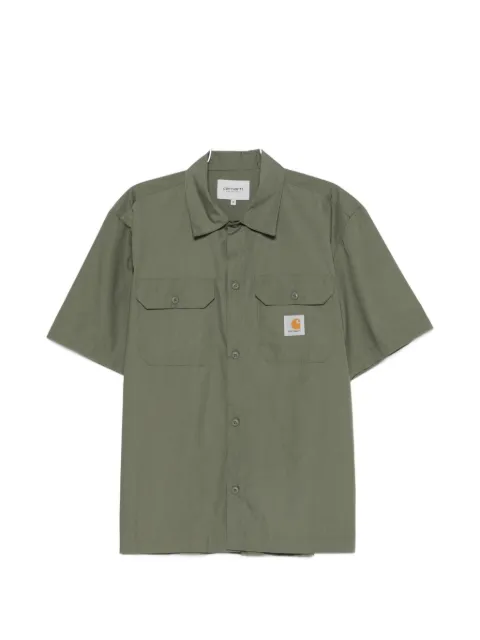 Carhartt WIP Craft logo-patch short-sleeve shirt