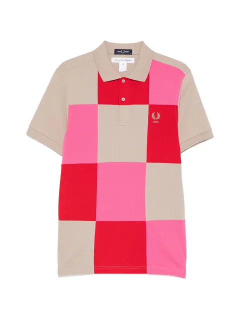 Comme des Garçons Homme x Fred Perry logo-embroidered polo shirt