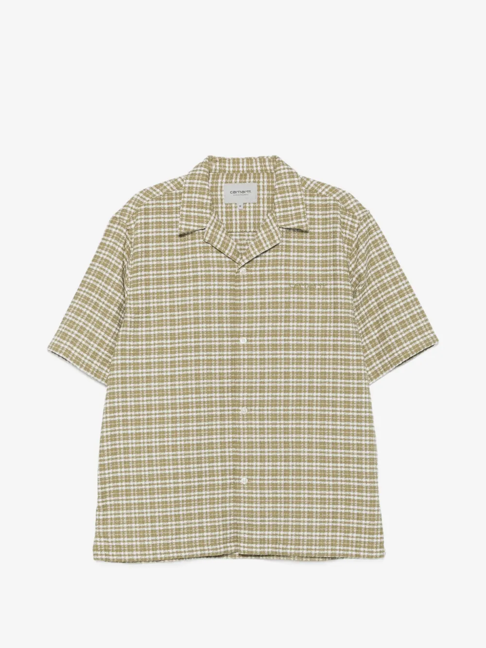 Carhartt WIP Kander check-pattern shirt | Green | Image 1