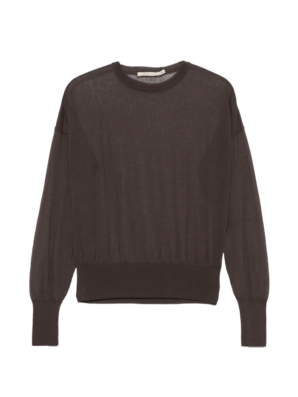 Paloma Wool round-neck long-sleeve sweater - Marrone