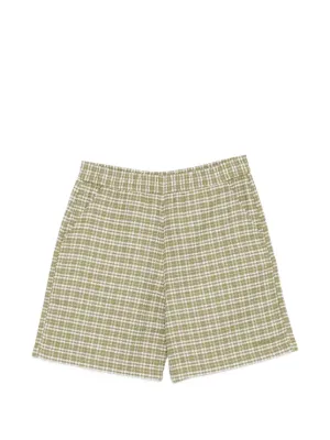 Carhartt WIP Kander check-pattern Shorts | Green | FARFETCH HK