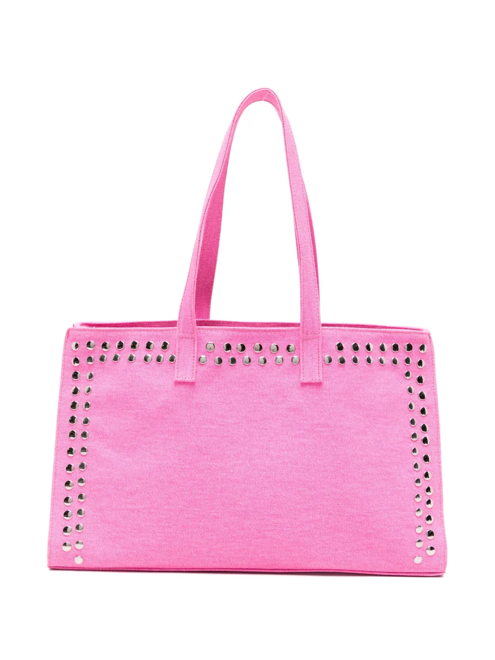 Gimaguas medium stud-embellished tote bag - Rosa