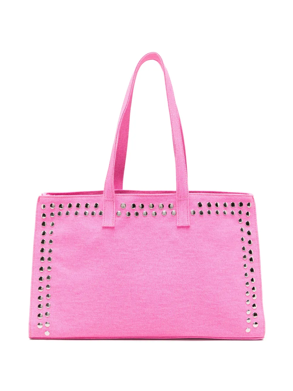 Gimaguas medium stud-embellished tote bag - Rosa