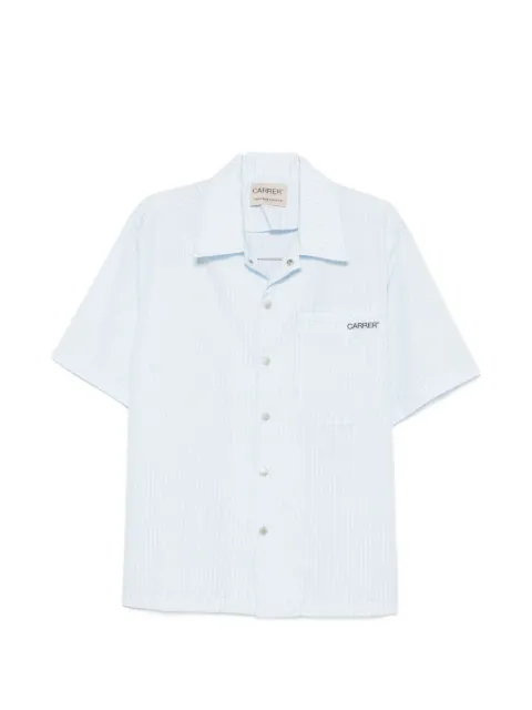 Carrer Beck check short-sleeve shirt