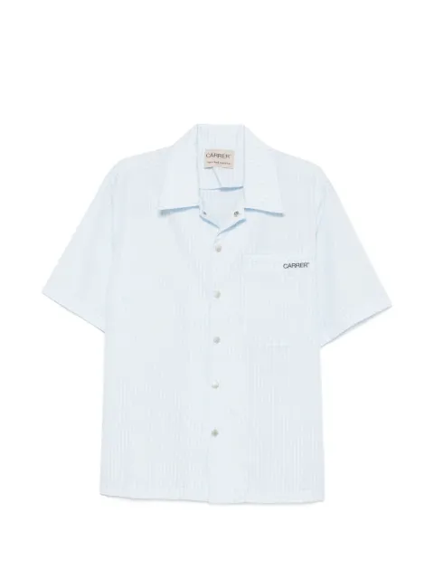 Carrer Beck check short-sleeve shirt