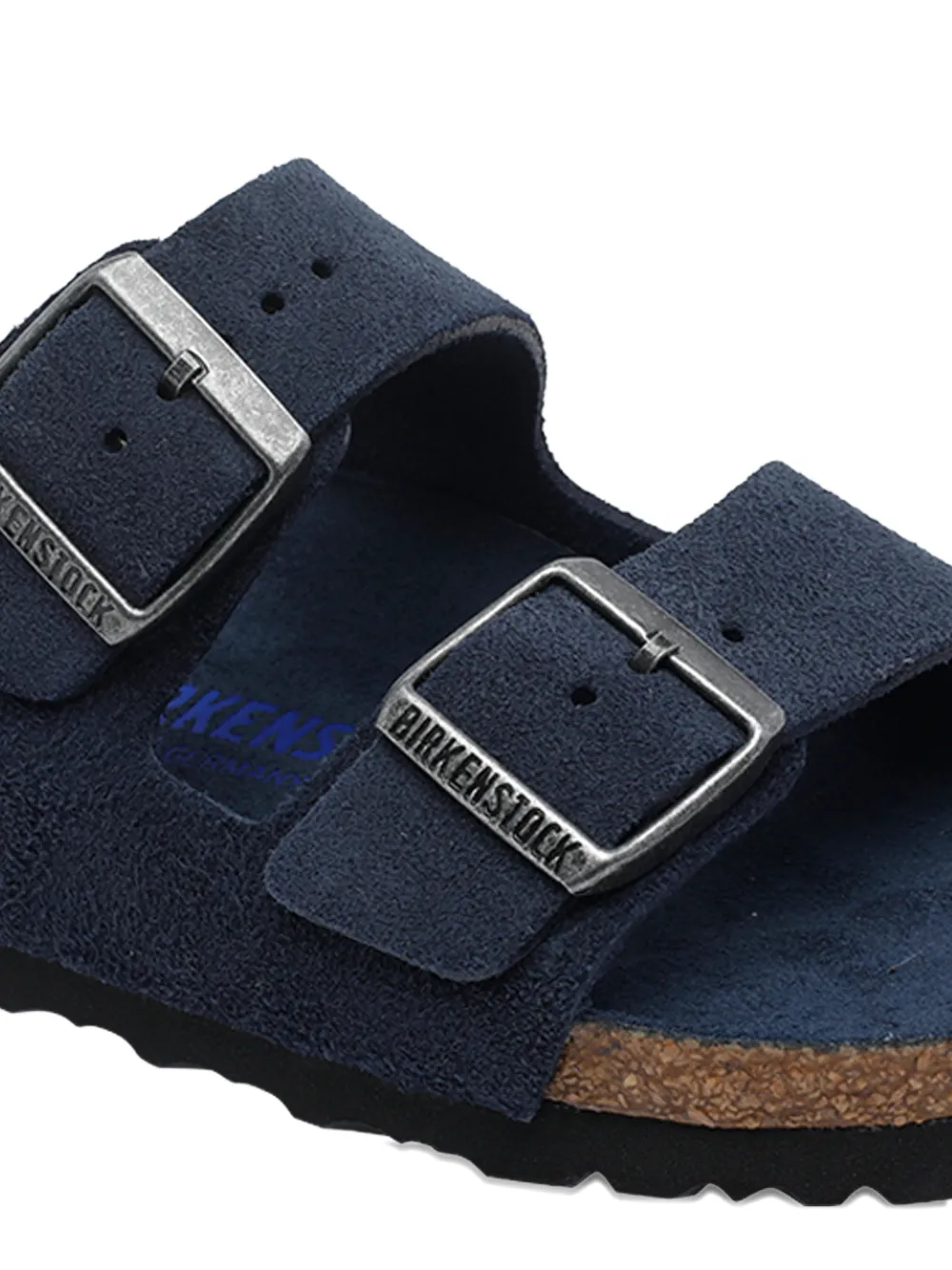 Birkenstock Arizona sandalen met gesp Blauw