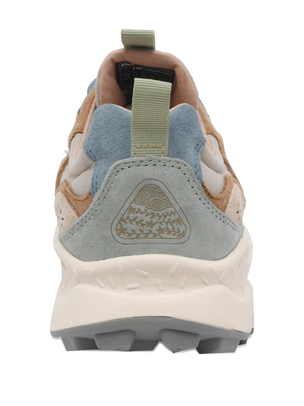 FLOWER MOUNTAIN Yamano 3 suede leather sneakers Beige