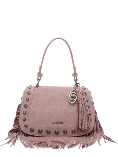 La Carrie Aztec fringe suede shoulder bag