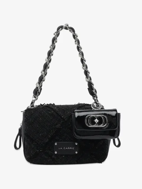 La Carrie Isabel Cross chain shoulder bag