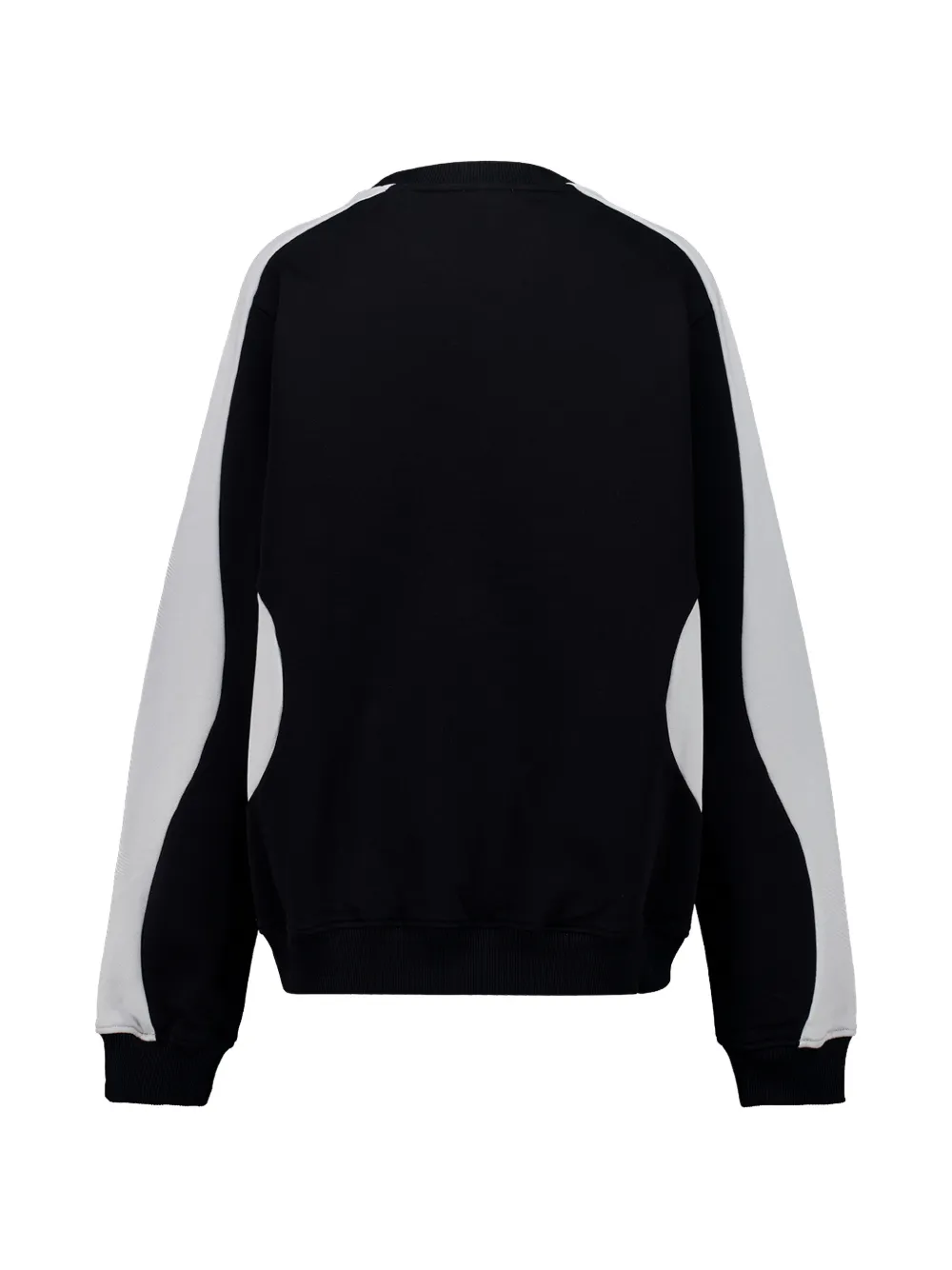 Casablanca Sweater met colourblocking Zwart