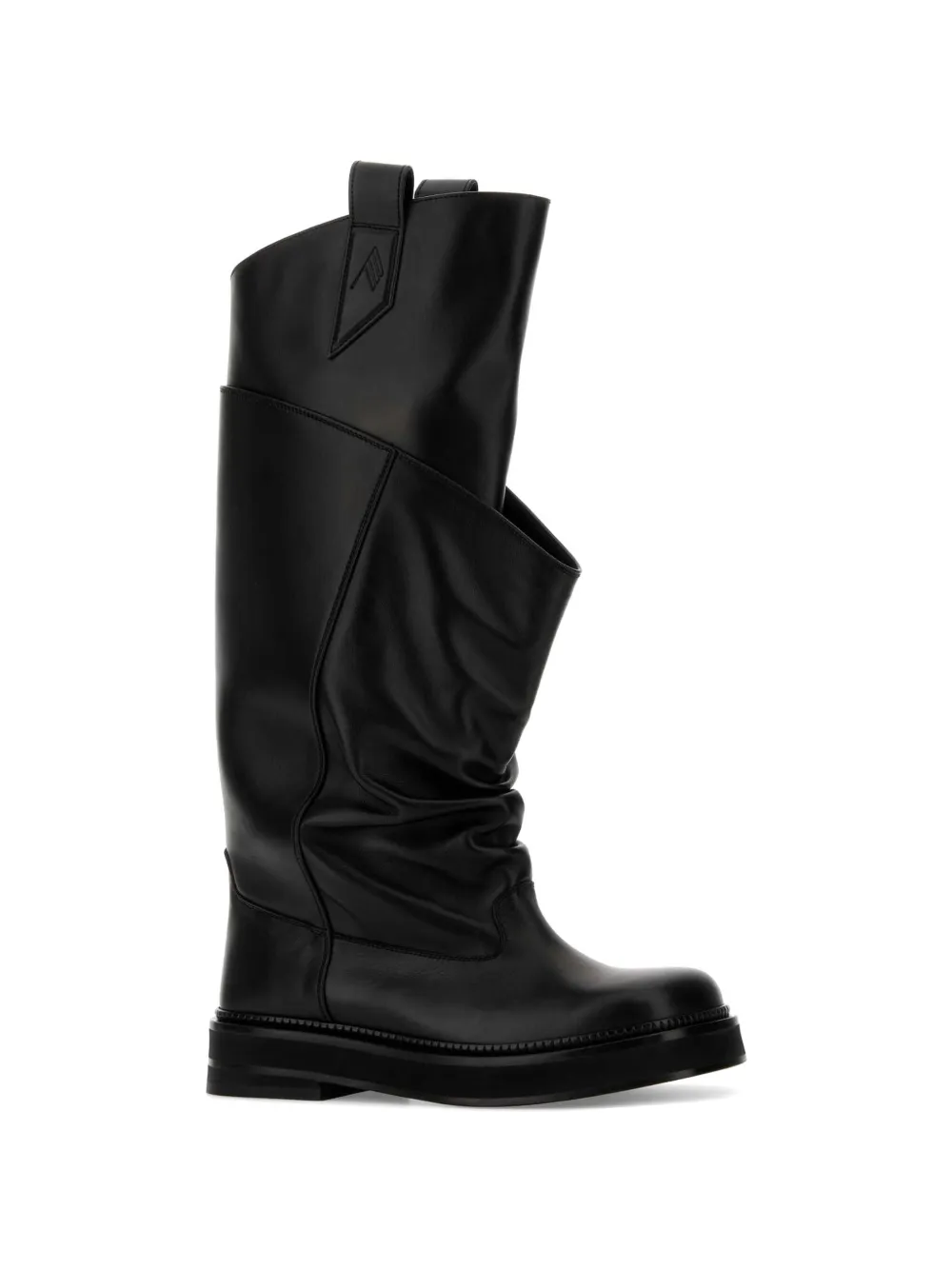 The Attico Robin Passeggiata knee-high boots Zwart