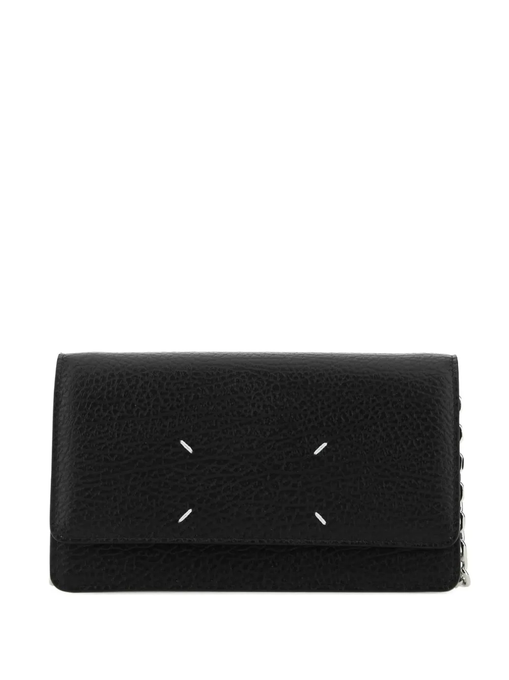 Maison Margiela four-stitches leather wallet - Schwarz