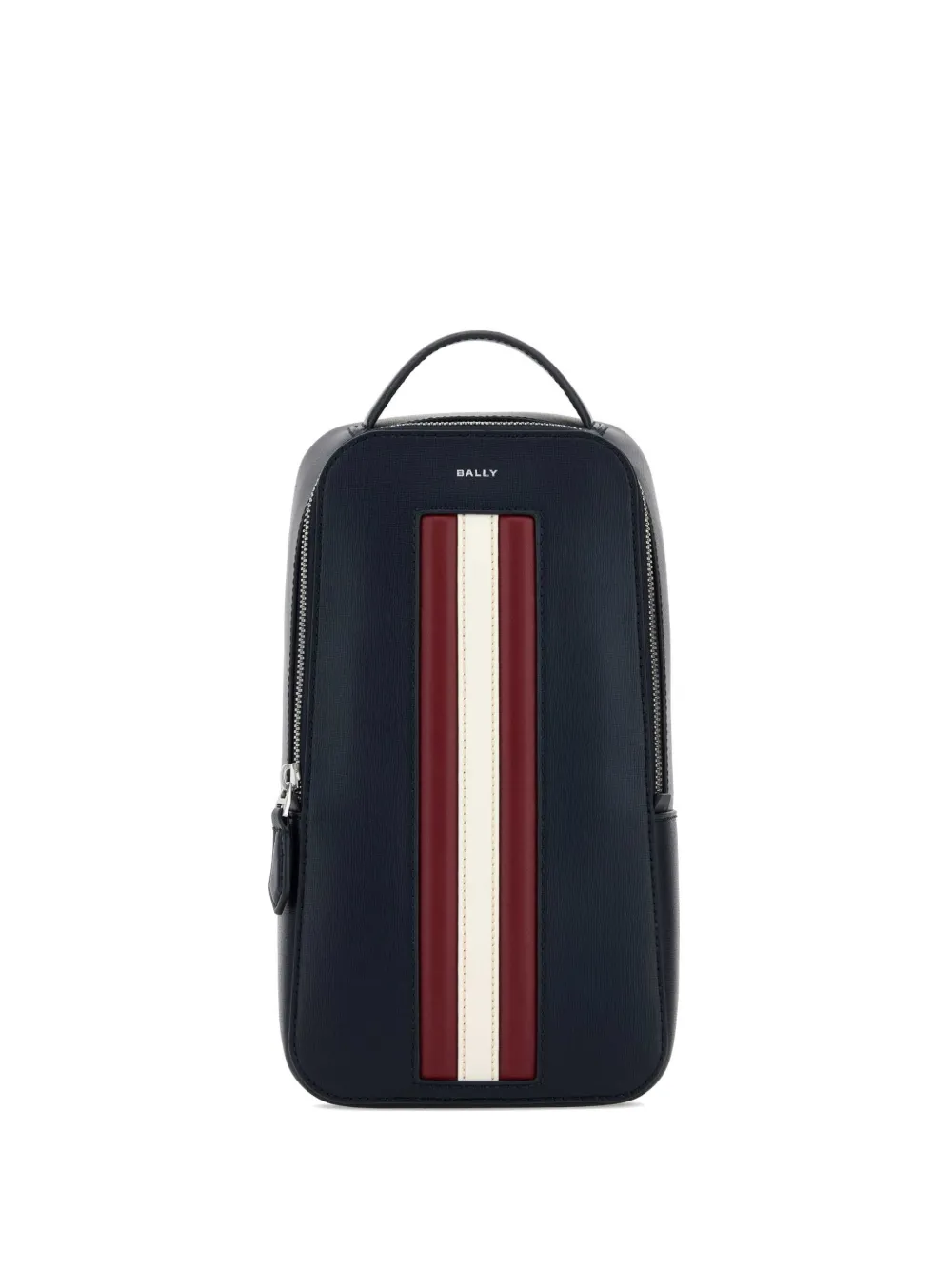 Bally Mythos stripe-detail shoulder bag - Blau