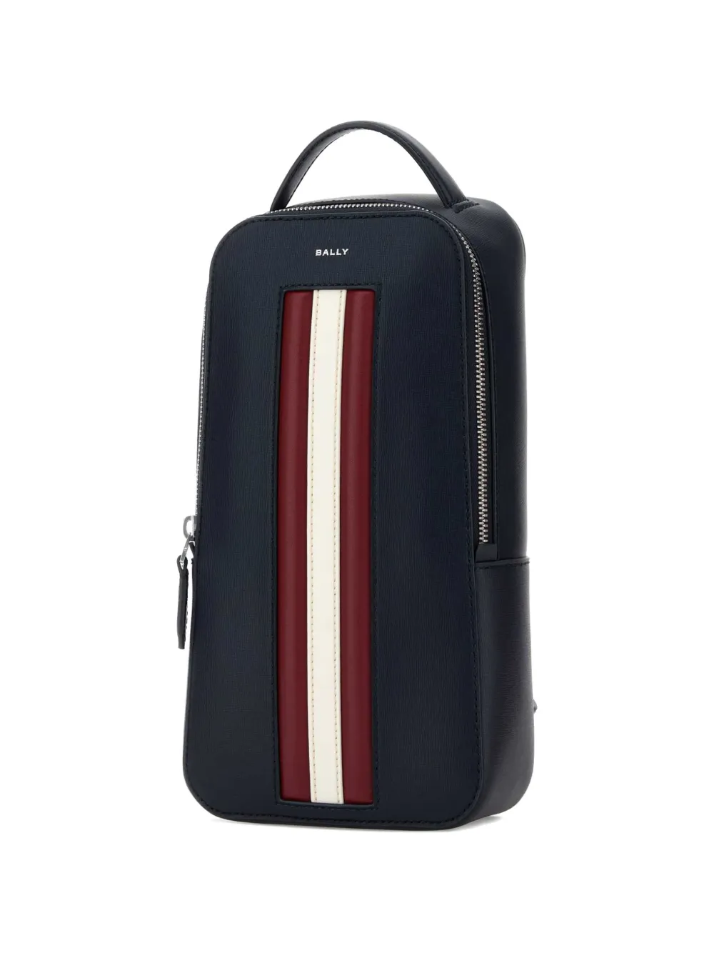 Bally Mythos schoudertas met streepdetail Blauw