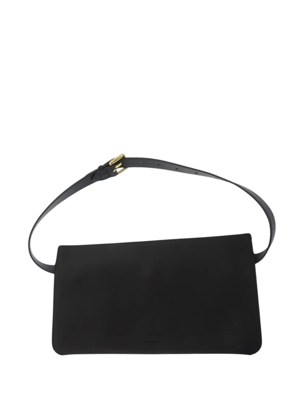 Burberry Pre-Owned 2018-2025 Leather Slim belt bag - Nero