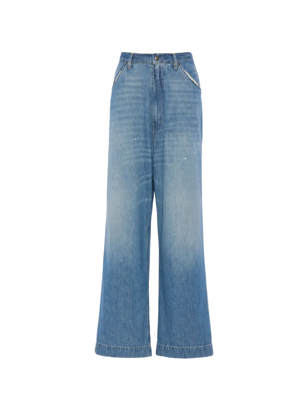 Maison Margiela wide-leg jeans - Blu