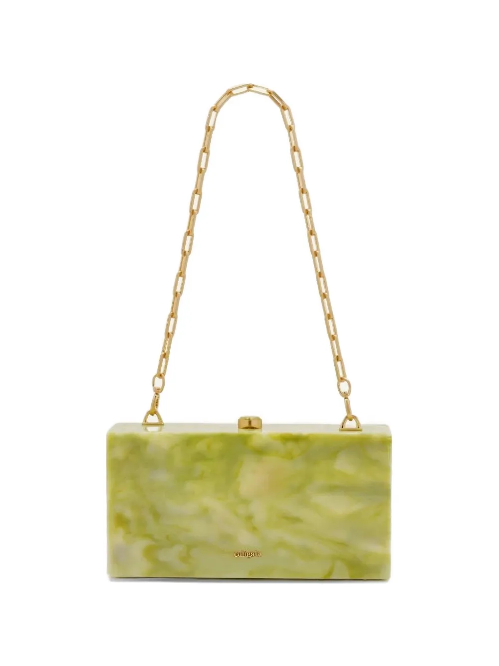 Cult Gaia The Backgammon clutch bag - Verde