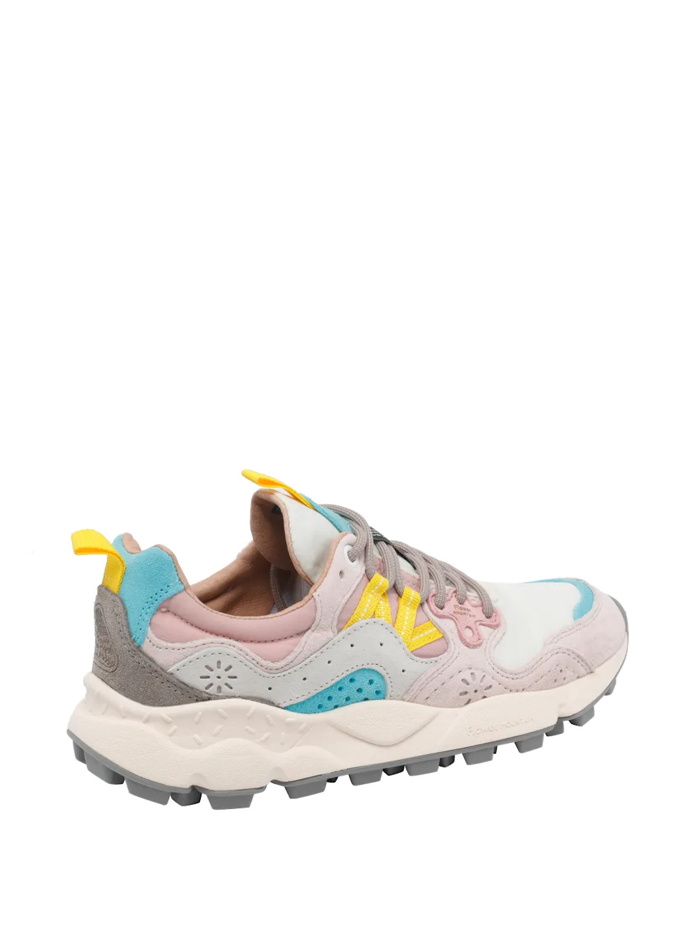 FLOWER MOUNTAIN Yamano 3 laced sneakers Roze